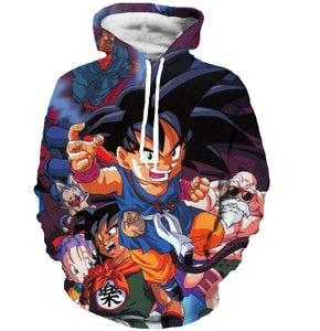 Dragon Ball Z Hoodie - Cute Kid Goku 3D Hoodies