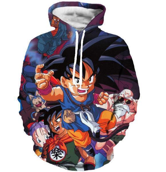 Dragon Ball Z Hoodie - Cute Kid Goku 3D Hoodies