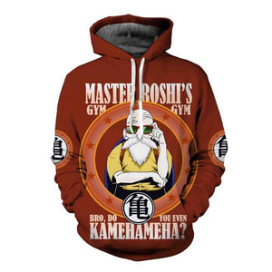 Dragon Ball Z Hoodie - Master Roshi Hoodie - DBZ Hoodie