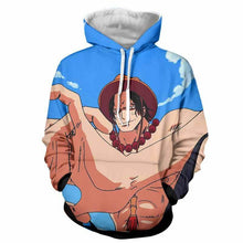 Load image into Gallery viewer, Portgaz D. Ace 3D Hoodie - One Piece