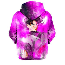 Load image into Gallery viewer, Dragon Ball Super Z Hoodie - Black Goku Energy Unisex Design
