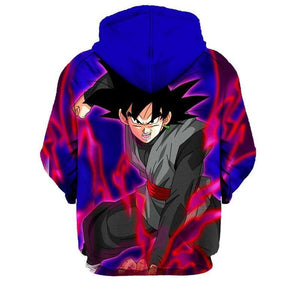 Dragon Ball Super Z Hoodie - Black Goku 3D Hoodie - Jacket