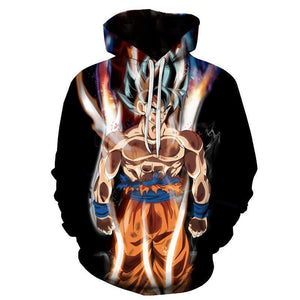 Dragon Ball Z Hoodie - Goku Limit Break Hoodie - Jacket