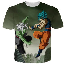 Load image into Gallery viewer, Blue Goku Vs Hakai Merged Zamasu Hoodie