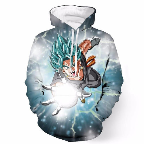 Dragon Ball Z Hoodie - SSj God Vegito 3D Hoodie
