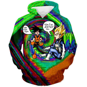 Dragon Ball Z Hoodie - Goku & Vegeta Hoodie
