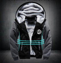 Load image into Gallery viewer, GOKU TRAINING SYMBOL - FLEECE ZIP-UP JACKET HOODIE