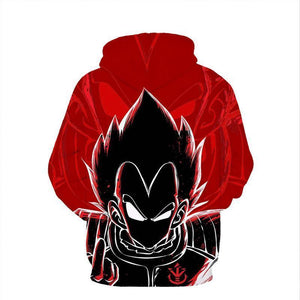 Dragon Ball Z Hoodie - Saiyan Vegeta Hoodie - Jacket