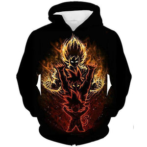 Dragon Ball Z Hoodie - Gokus Evolution Hoodie - Jacket