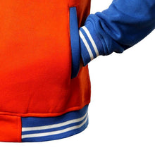 Load image into Gallery viewer, Goku Varsity Baseball Jacket Hoodie