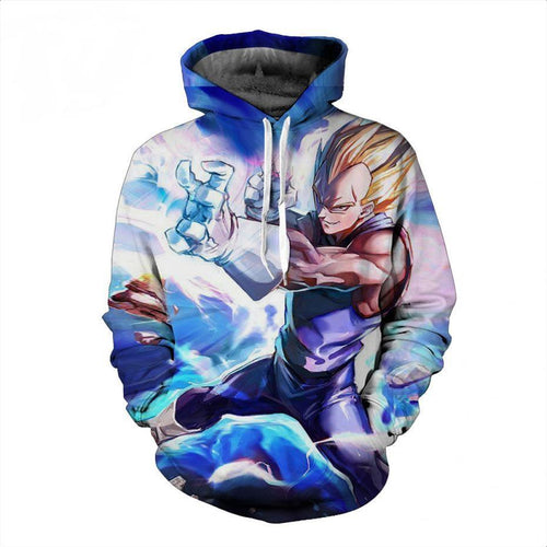 Dragon Ball Z Hoodie - Vegeta 3D Hoodie - Jacket