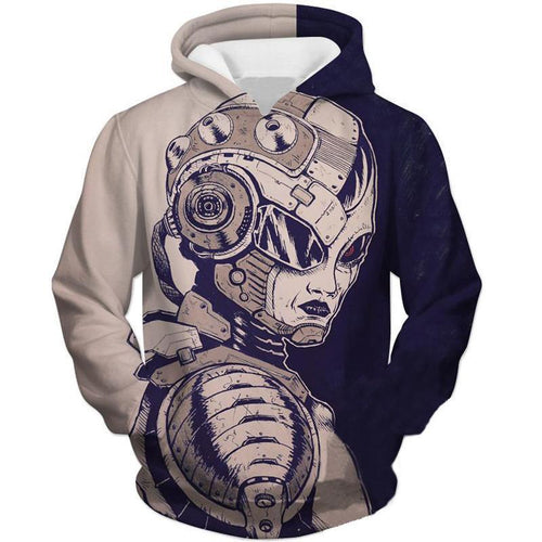 Dragon Ball Z Hoodie - Mecha Frieza Hoodie
