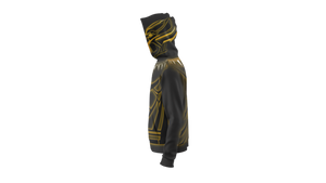 Black Panther Costume Hoodie - Comic Black Panther Zip Up Jacket