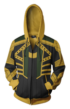 Load image into Gallery viewer, Loki Costume Hoodie - Loki Zip Up Jacket