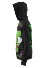 Load image into Gallery viewer, Invader Doom Hoodie - Zim Doom Zip Up Jacket