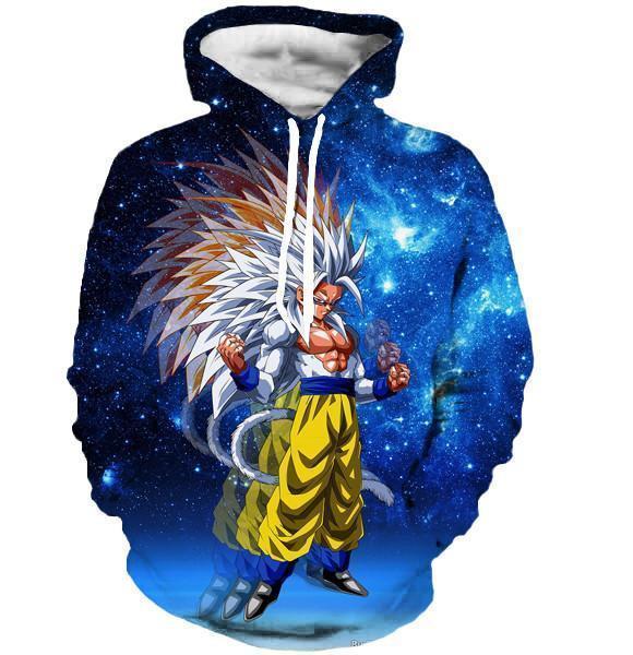 Dragon Ball Z Hoodie - SSj 3 3D Hoodie