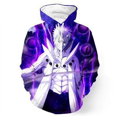 Naruto Hoodie - Obito Uchiha 3D HOODIE - Jacket
