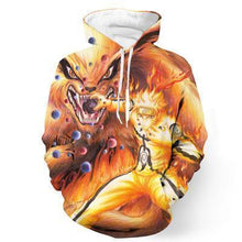 Load image into Gallery viewer, NARUTO TAIL FOX 3D HOODIE