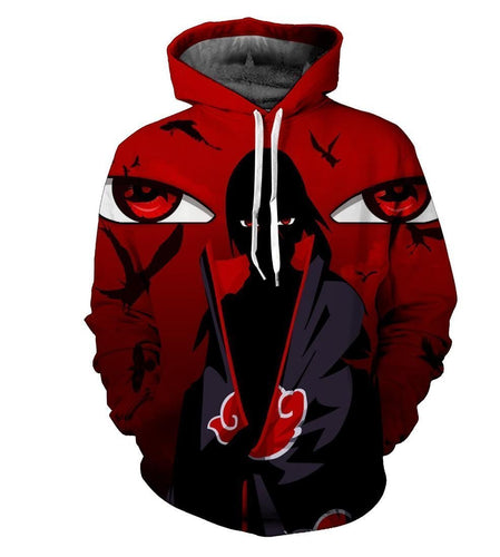 Naruto Hoodie - Sasuke 3D Hoodie - Jacket