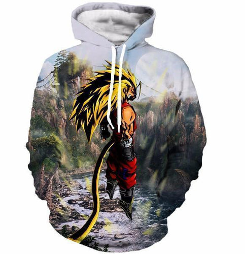 Dragon Ball Hoodie - SSj3 3D Hoodie