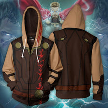 Load image into Gallery viewer, Thor Hoodie-3D Hoodie - Zip Up Jacket