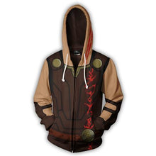 Load image into Gallery viewer, Thor Hoodie-3D Hoodie - Zip Up Jacket