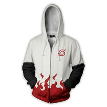 Load image into Gallery viewer, NARUTO HOODIE - MINATO NAMIZAKE ZIP UP HOODIE