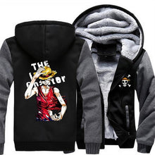 Load image into Gallery viewer, ONE PIECE MONKEY D LUFFY HOODIE