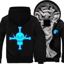 Load image into Gallery viewer, One Piece White Beard Pirate Jacket Hoodie