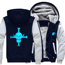 Load image into Gallery viewer, One Piece White Beard Pirate Jacket Hoodie