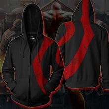 Load image into Gallery viewer, Warcraft HORD Zip-up Hoodie - 3D Warcraft Hoodie