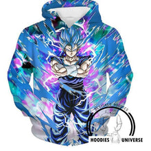 Load image into Gallery viewer, BLUE VEGITO HOODIE