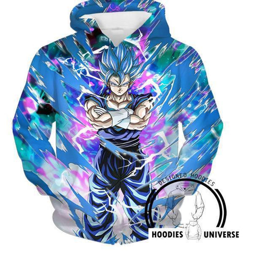 BLUE VEGITO HOODIE