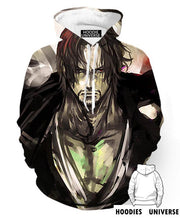 Load image into Gallery viewer, Shanks Black Devil Look Hoodie - ONE PIECE HOODIE - 3D Printed Hoodie