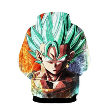 Load image into Gallery viewer, Dragon Ball Z Hoodie - Vegito SSJ God 3D Hoodie
