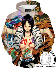 Load image into Gallery viewer, NICO ROBINS HOODIE - ONE PIECE HOODIE - 3D Printed Hoodie