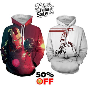 BLACK FRIDAY DEAL #29 - Iron Man 2 Hoodies Bundle