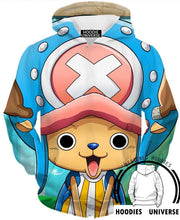 Load image into Gallery viewer, CUTE CHOPPER HOODIE - ONE PIECE HOODIE - 3D Printed Hoodie