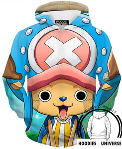 CUTE CHOPPER HOODIE - ONE PIECE HOODIE - 3D Printed Hoodie