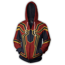 Load image into Gallery viewer, Spideman Homecoming Hoodie - Zip up Hoodie - Jacket