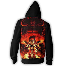 Load image into Gallery viewer, MONKEY D LUFFY GEAR FOURTH 3D ZIP UP HOODIE - ONE PIECE JACKET