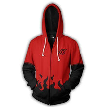 Load image into Gallery viewer, NARUTO SAGE MODE ZIP UP HOODIE
