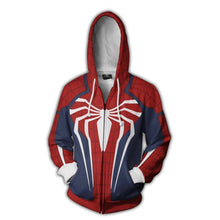 Load image into Gallery viewer, Spiderman Hoodie - Spiderman Jacket - Zip Up