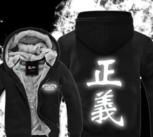 Load image into Gallery viewer, Luminous Fluorescence One Piece Hoodie - Winter Hoodies - Marine