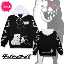 Load image into Gallery viewer, Dangan Ronpa monokuma top Coat Hoodies men Cosplay Costume boys Clothes mens clothing Outwear Cartoon Tops unisex cotton Jacket