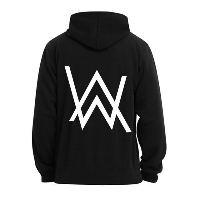 IGGY Winter Fleece Sweatshirt Alan Walker Faded Hoodie Men Sign Printing Hip hop Rock Star sweatshirt Fleece Band Hoodies Men