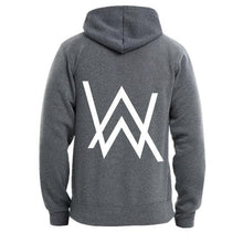 Load image into Gallery viewer, IGGY Winter Fleece Sweatshirt Alan Walker Faded Hoodie Men Sign Printing Hip hop Rock Star sweatshirt Fleece Band Hoodies Men