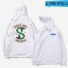 Load image into Gallery viewer, Riverdale Harajuku Loose Hoodie Sweatshirt Men/Women Autumn Winter Fashion Tracksuit Sweatshirt Women Oversize Sweatshirt