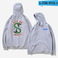 Load image into Gallery viewer, Riverdale Harajuku Loose Hoodie Sweatshirt Men/Women Autumn Winter Fashion Tracksuit Sweatshirt Women Oversize Sweatshirt