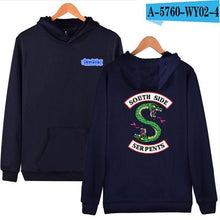 Load image into Gallery viewer, Riverdale Harajuku Loose Hoodie Sweatshirt Men/Women Autumn Winter Fashion Tracksuit Sweatshirt Women Oversize Sweatshirt